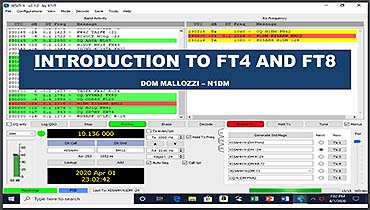 W1OP Introduction to FT4 and FT8  N!DM